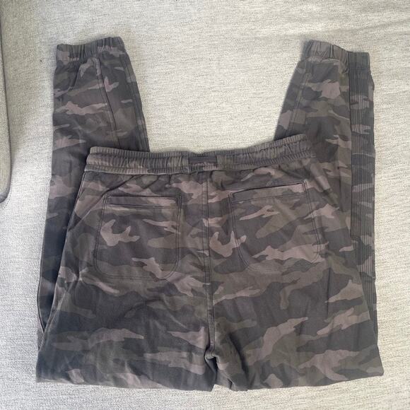 ATHLETA Camo‎ Farallon Jogger 2 Extra Small Elastic Waist Brown Olive Green - Picture 5 of 5
